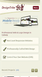 Mobile Screenshot of designtribe.ie
